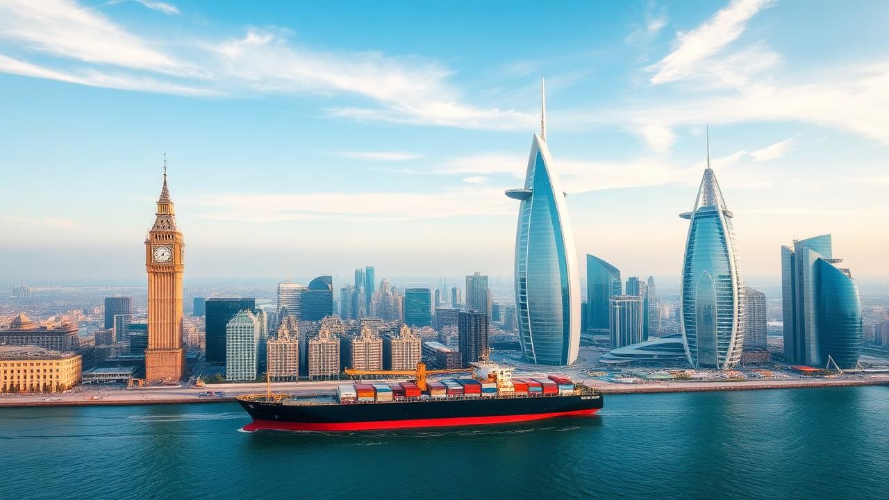 Car Shipping London to Dubai: Door-to-Port 2026 Guide