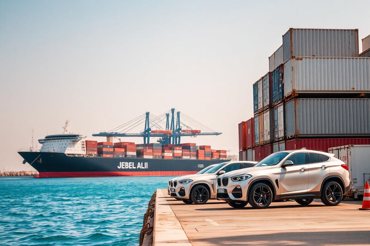 Shared Container Shipping to the Middle East from the UK